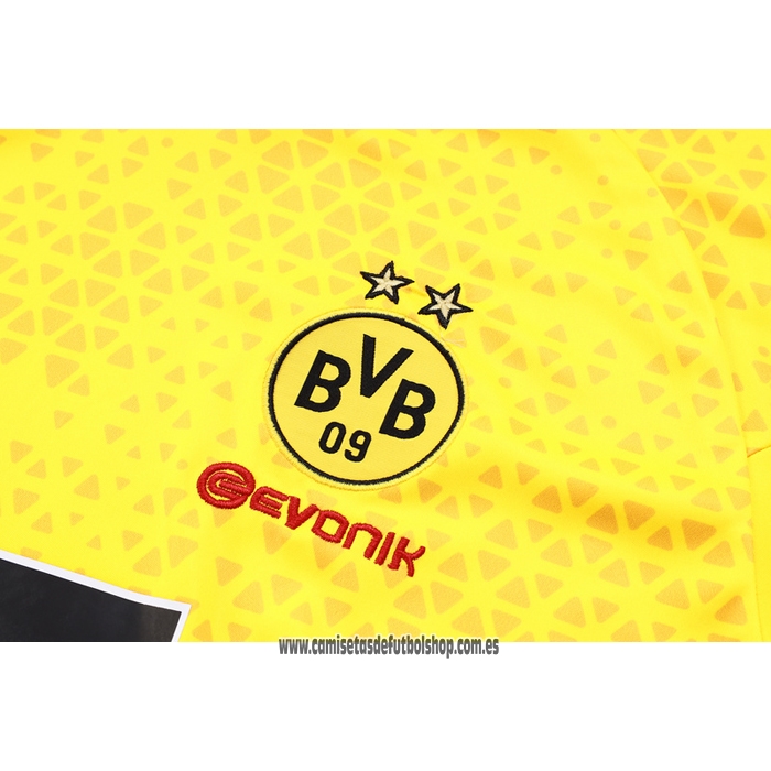 Camiseta de Entrenamiento Borussia Dortmund 23-24 Amarillo